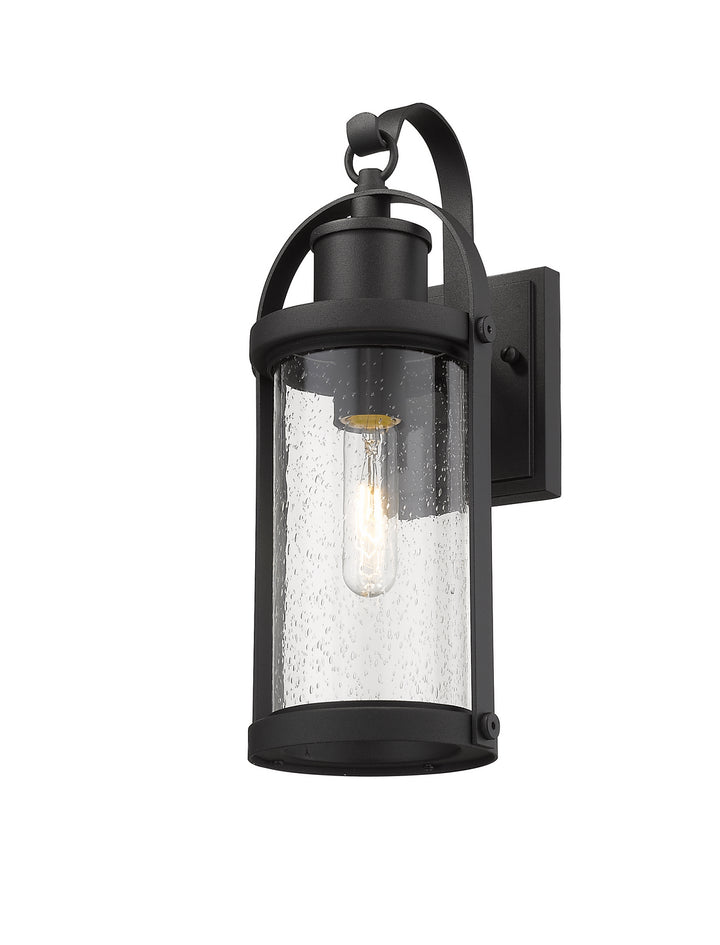 Z-Lite Lighting 569S-BK  Roundhouse Outdoor Black