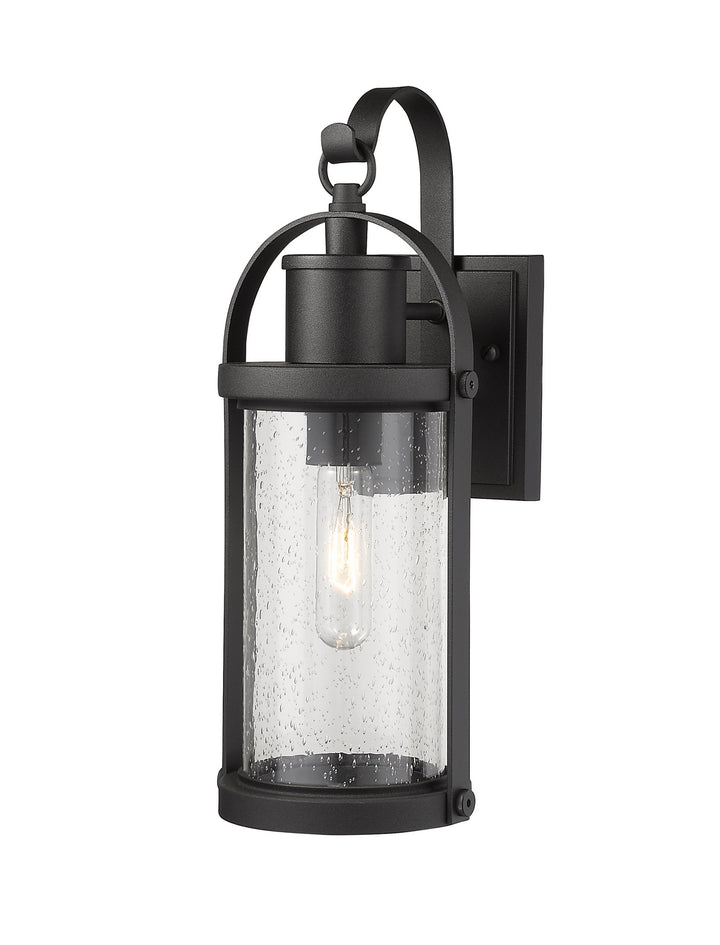 Z-Lite Lighting 569S-BK  Roundhouse Outdoor Black