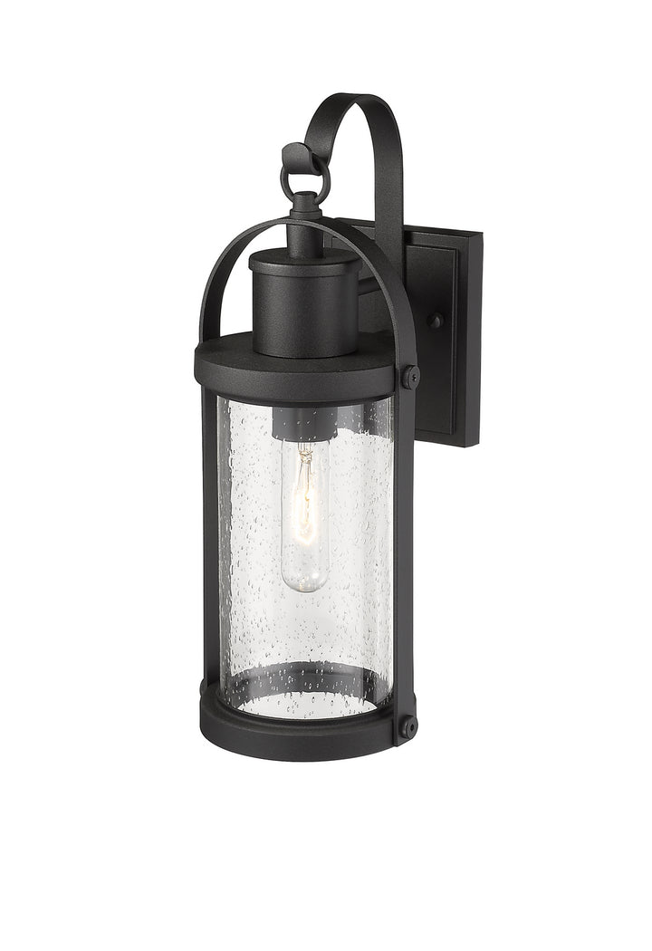 Z-Lite Lighting 569S-BK  Roundhouse Outdoor Black