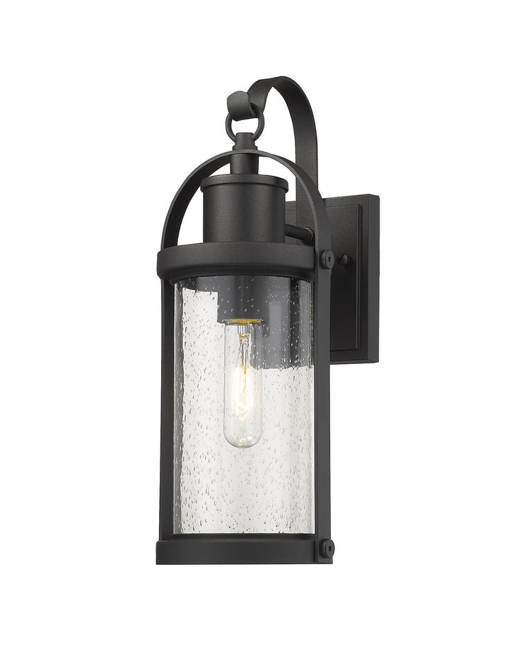 Z-Lite Lighting 569S-BK  Roundhouse Outdoor Black
