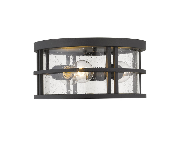 Z-Lite Lighting 570F-BK  Jordan Outdoor Black