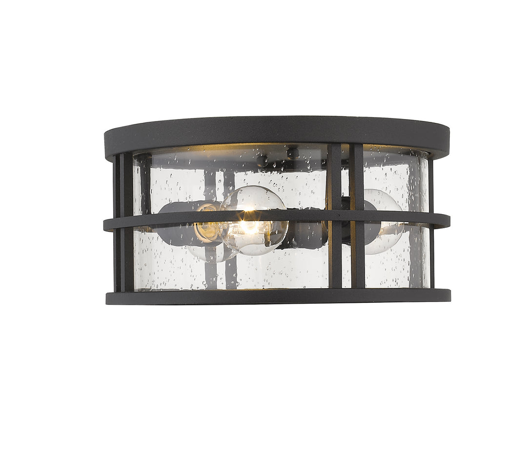 Z-Lite Lighting 570F-BK  Jordan Outdoor Black