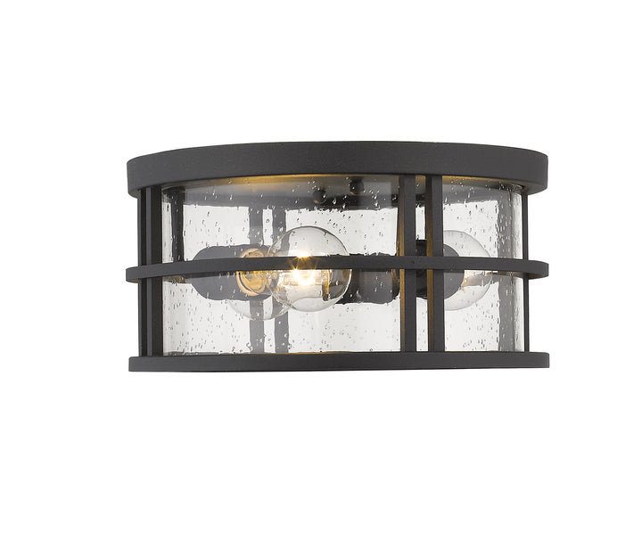 Z-Lite Lighting 570F-BK  Jordan Outdoor Black