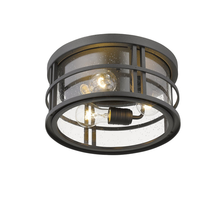 Z-Lite Lighting 570F-BK  Jordan Outdoor Black