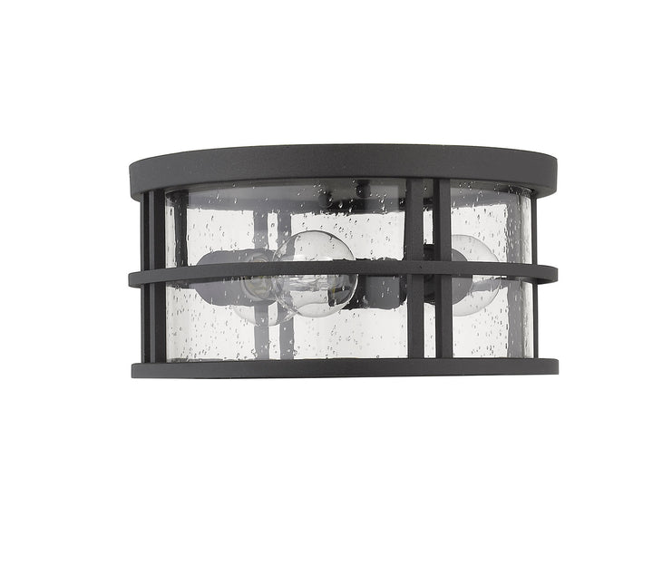 Z-Lite Lighting 570F-BK  Jordan Outdoor Black