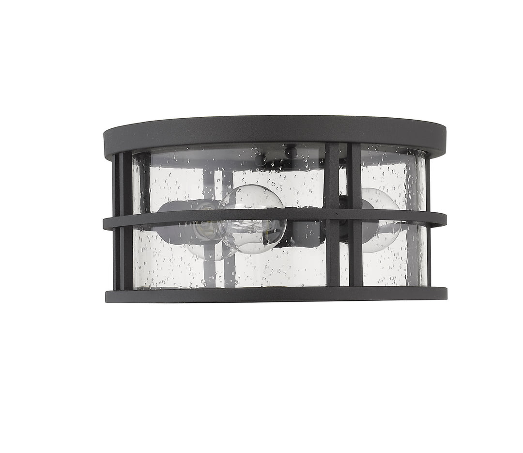 Z-Lite Lighting 570F-BK  Jordan Outdoor Black