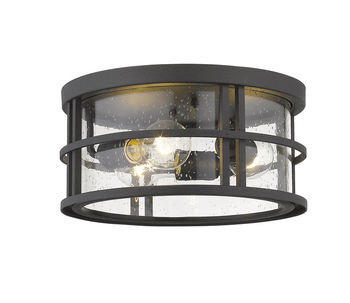 Z-Lite Lighting 570F-BK  Jordan Outdoor Black