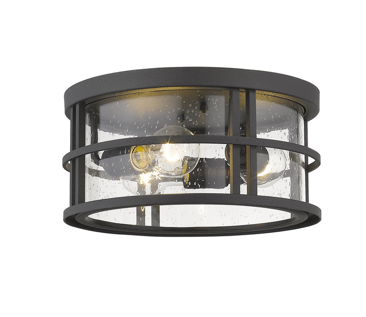 Z-Lite Lighting 570F-BK  Jordan Outdoor Black