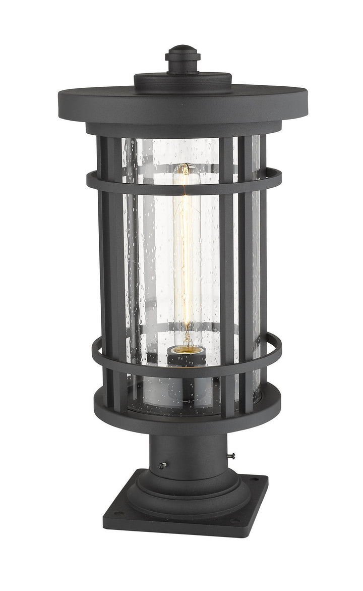 Z-Lite Lighting 570PHB-533PM-BK  Jordan Outdoor Black