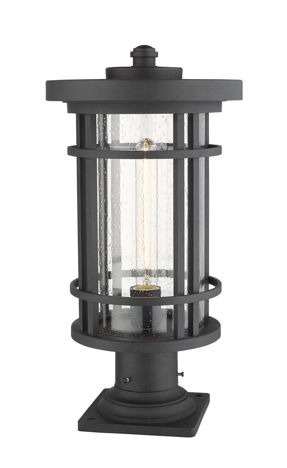 Z-Lite Lighting 570PHB-533PM-BK  Jordan Outdoor Black