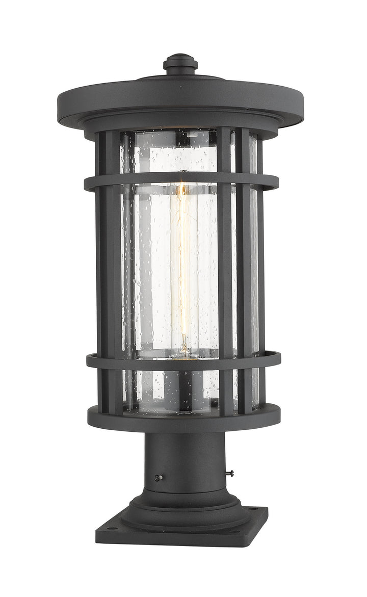 Z-Lite Lighting 570PHB-533PM-BK  Jordan Outdoor Black