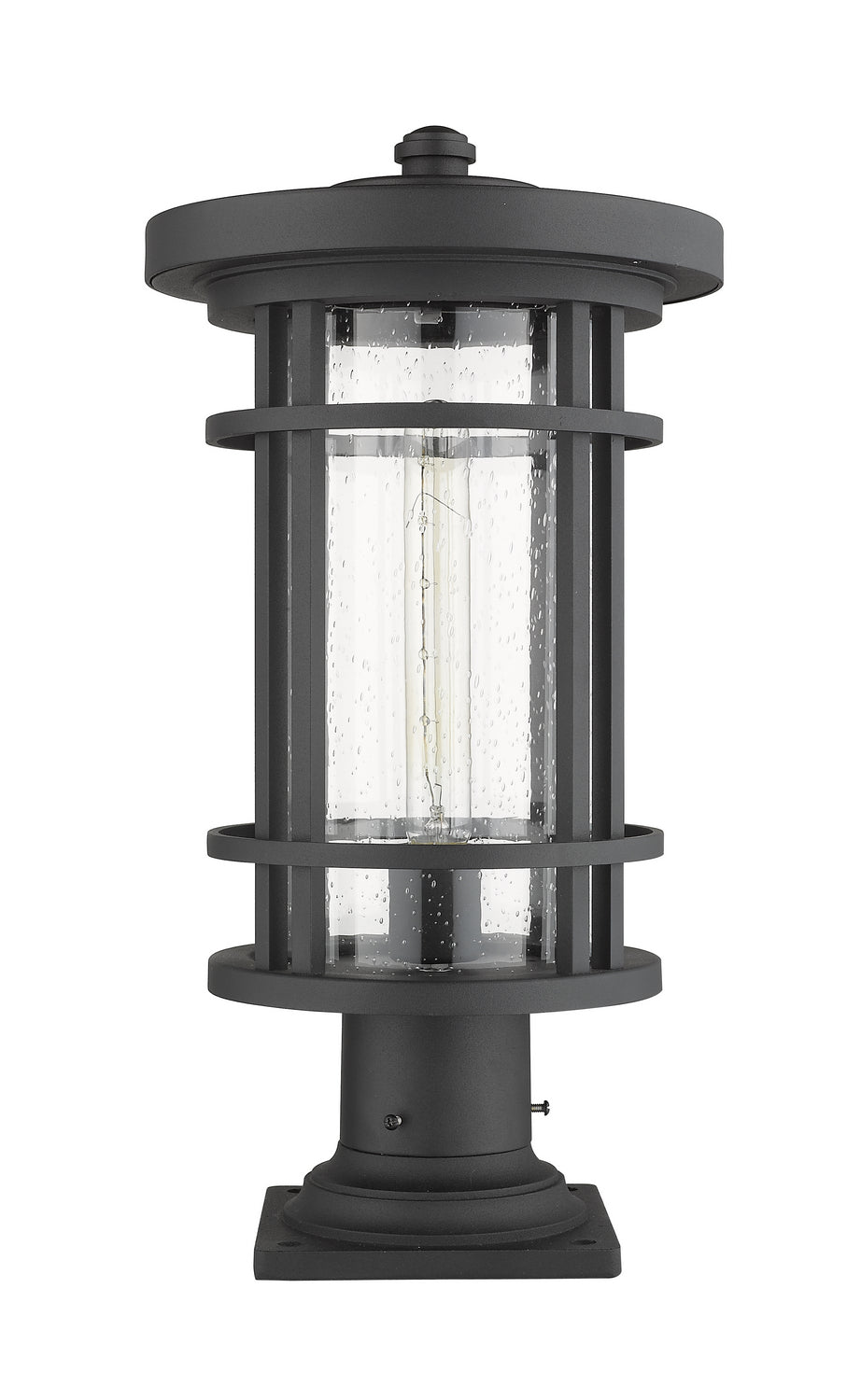 Z-Lite Lighting 570PHB-533PM-BK  Jordan Outdoor Black