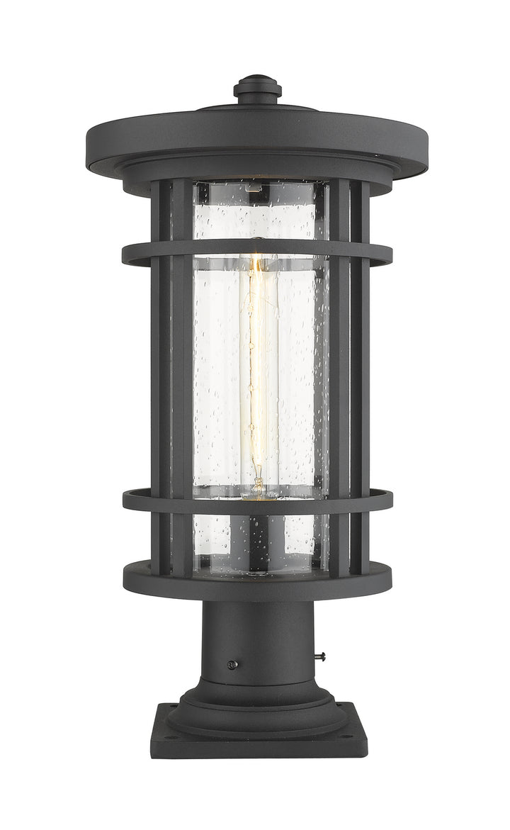Z-Lite Lighting 570PHB-533PM-BK  Jordan Outdoor Black