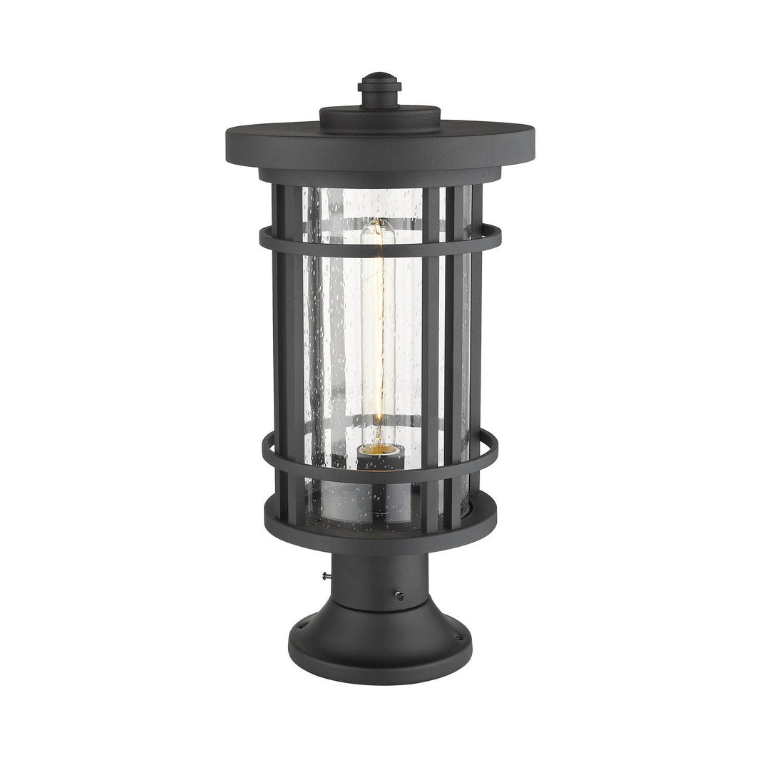 Z-Lite Lighting 570PHB-553PM-BK  Jordan Outdoor Black