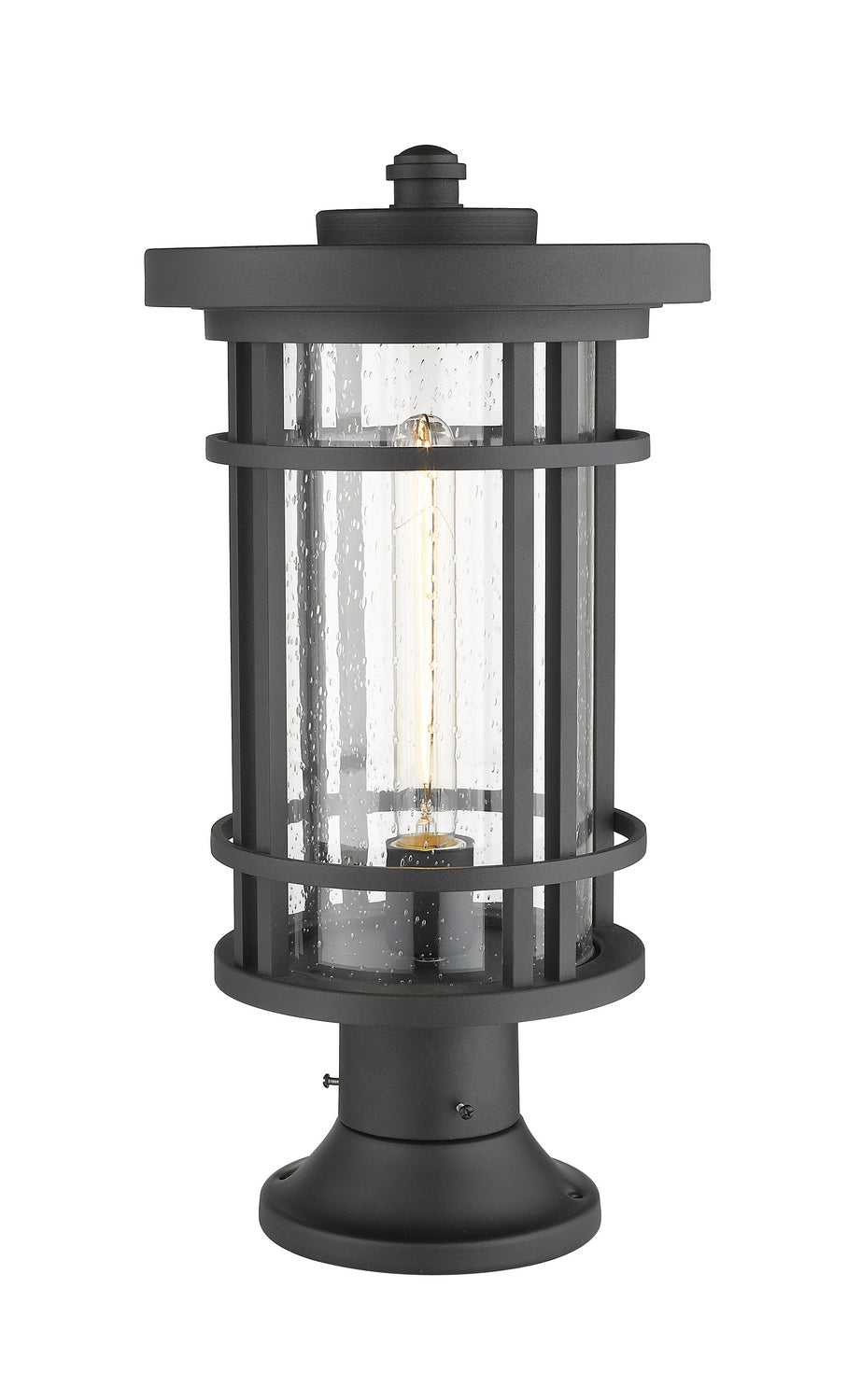 Z-Lite Lighting 570PHB-553PM-BK  Jordan Outdoor Black