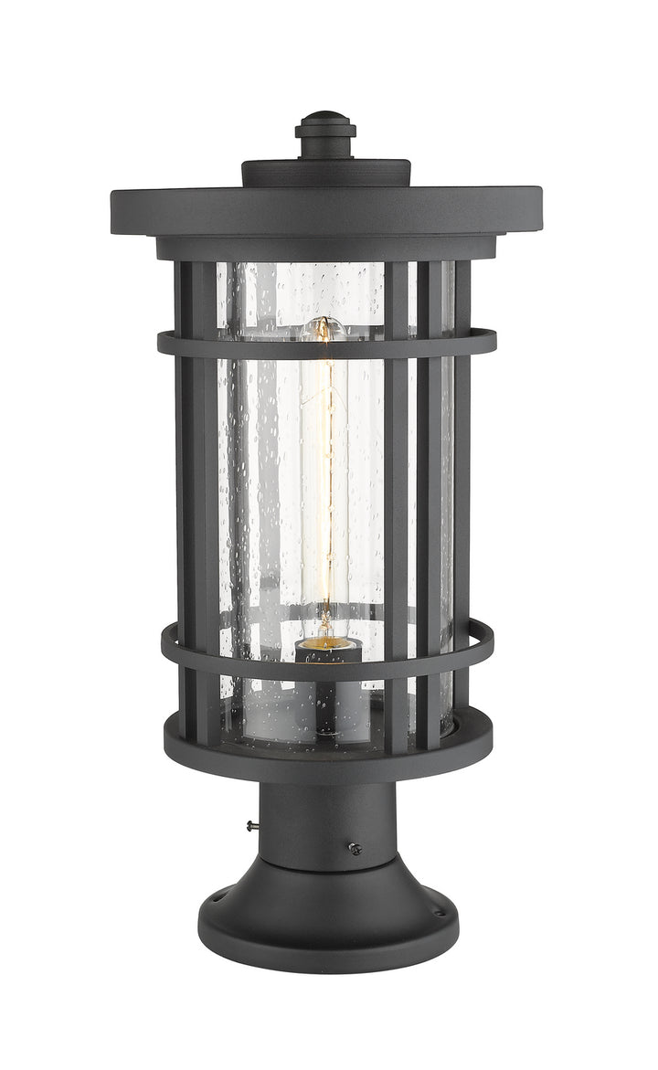 Z-Lite Lighting 570PHB-553PM-BK  Jordan Outdoor Black