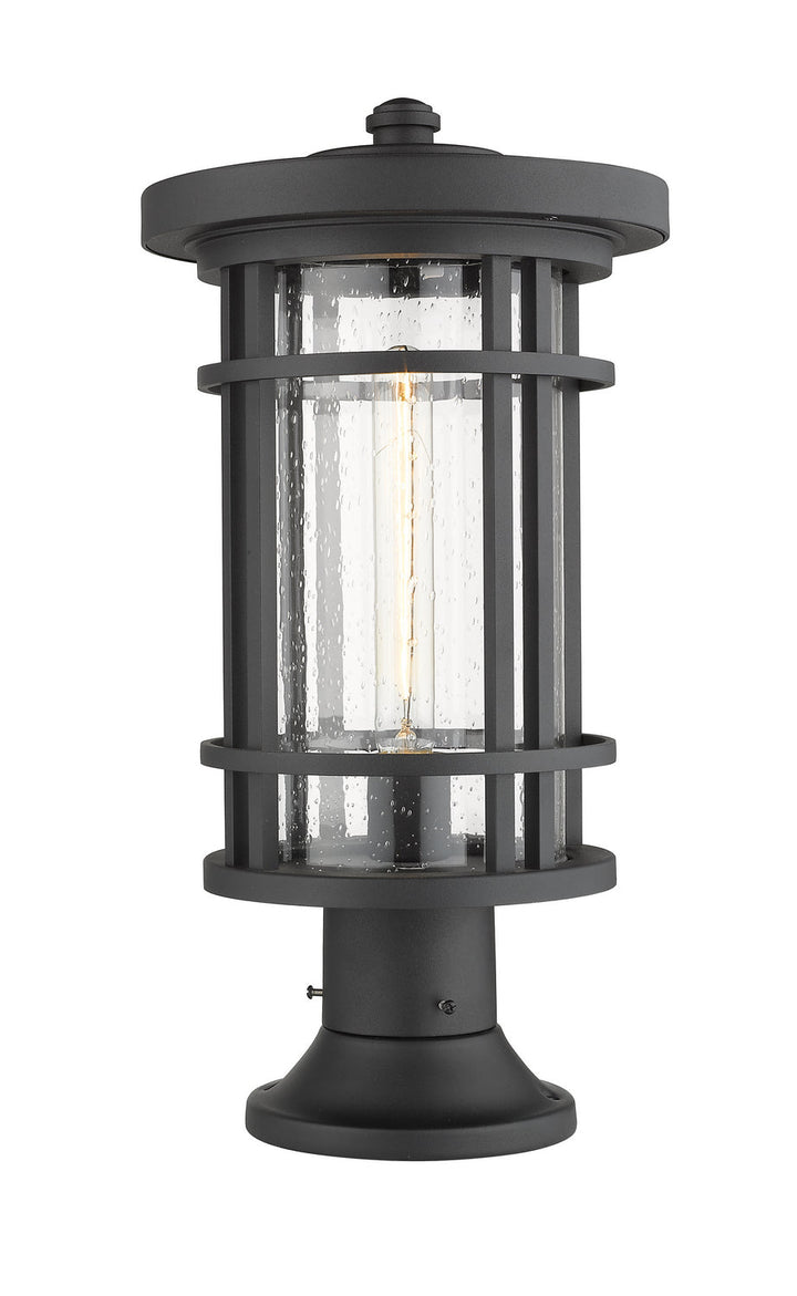 Z-Lite Lighting 570PHB-553PM-BK  Jordan Outdoor Black
