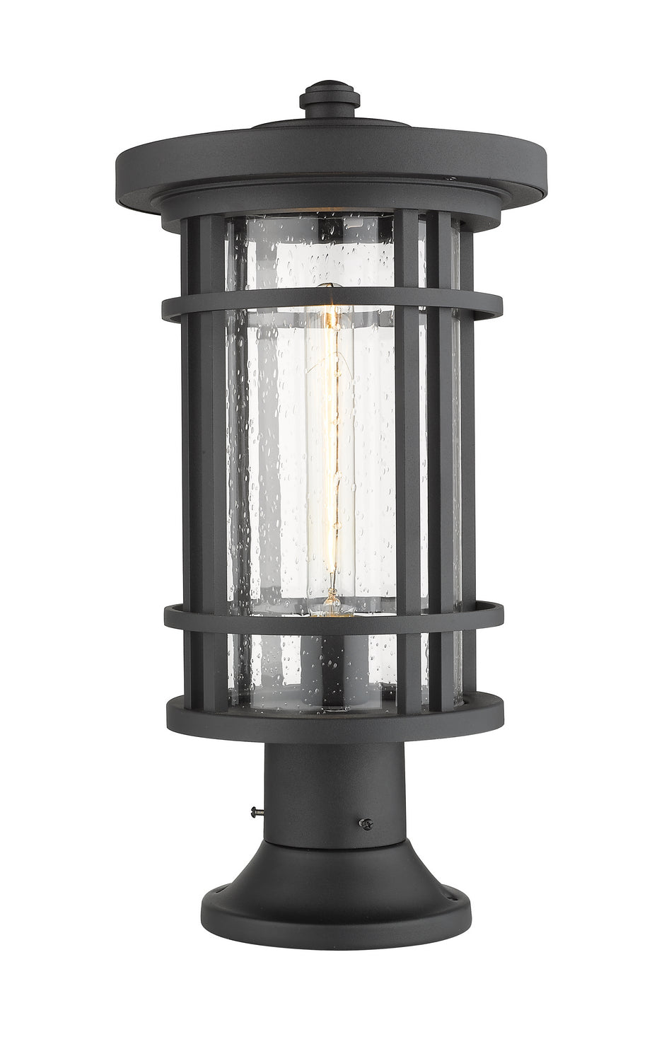 Z-Lite Lighting 570PHB-553PM-BK  Jordan Outdoor Black