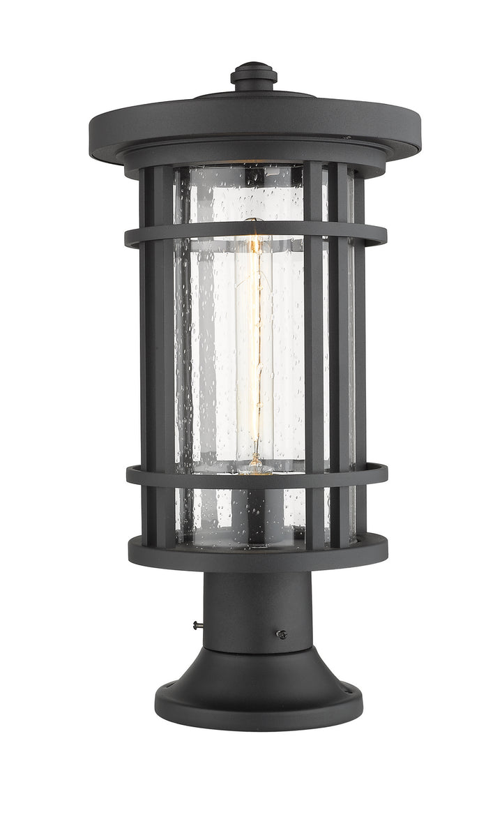 Z-Lite Lighting 570PHB-553PM-BK  Jordan Outdoor Black