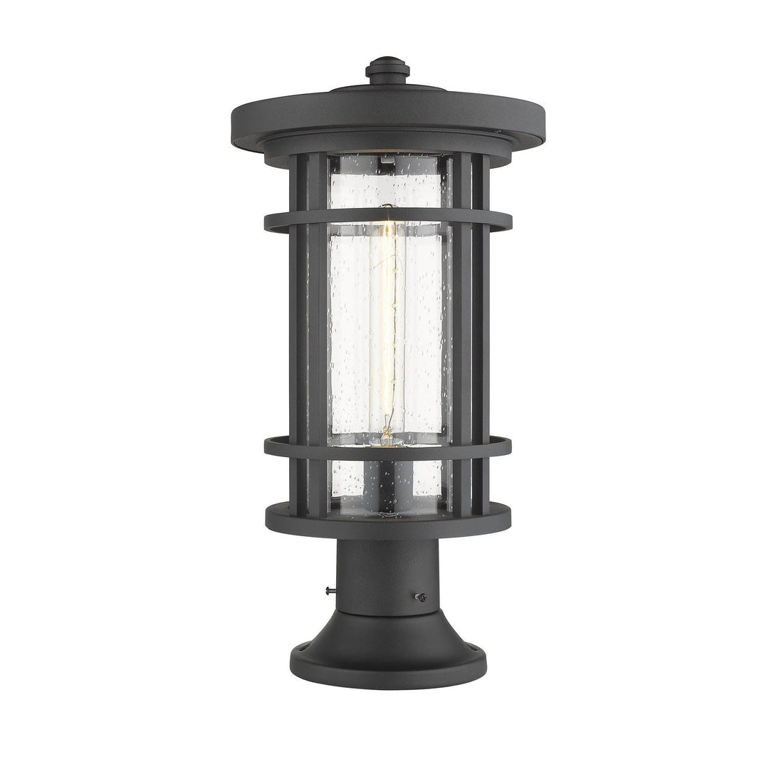 Z-Lite Lighting 570PHB-553PM-BK  Jordan Outdoor Black