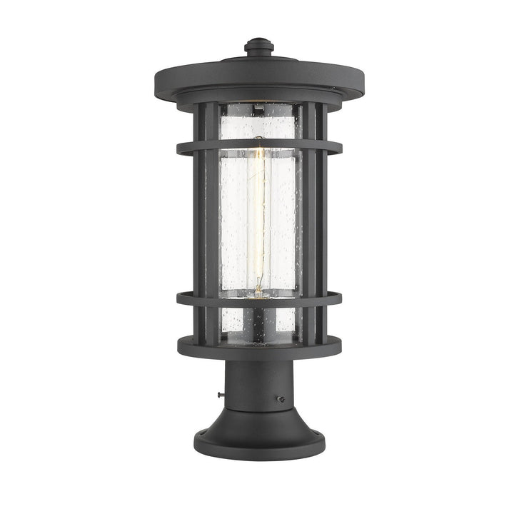 Z-Lite Lighting 570PHB-553PM-BK  Jordan Outdoor Black