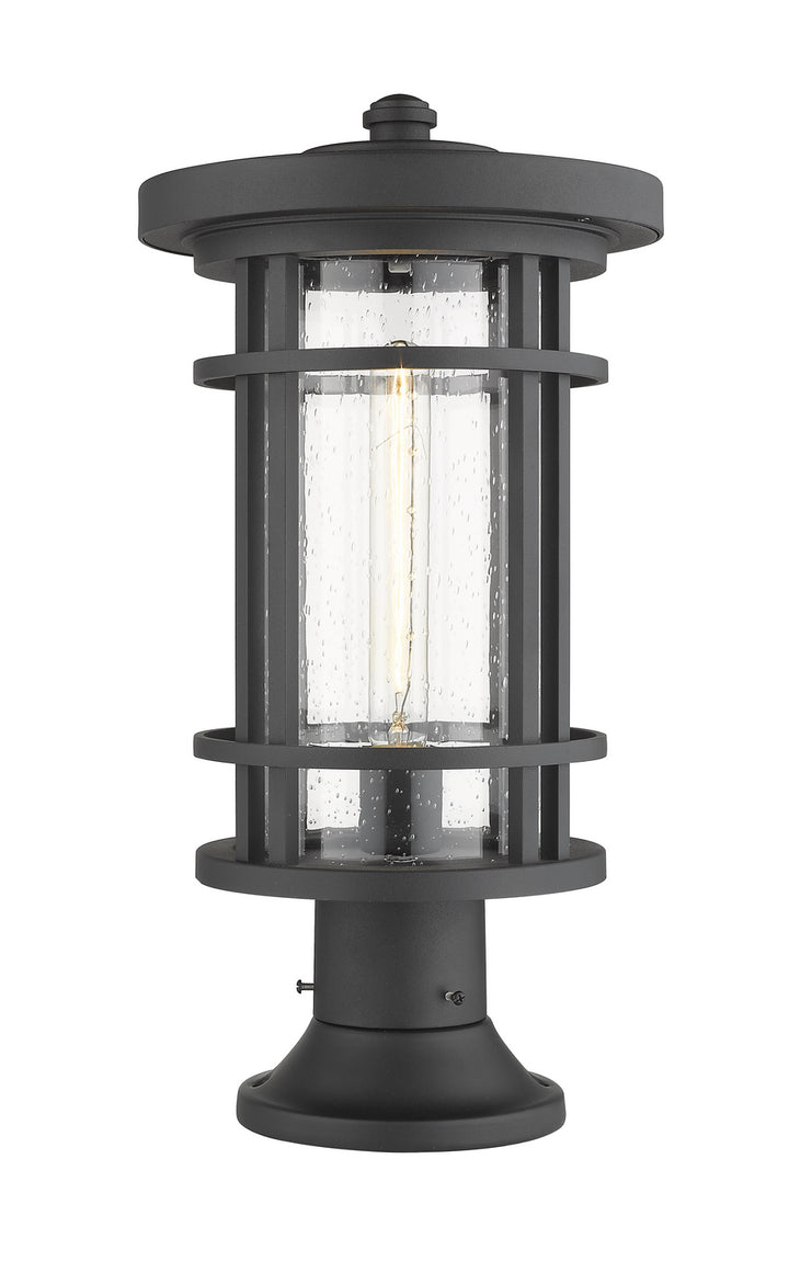 Z-Lite Lighting 570PHB-553PM-BK  Jordan Outdoor Black