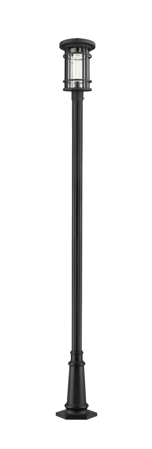 Z-Lite Lighting 570PHB-557P-BK  Jordan Outdoor Black