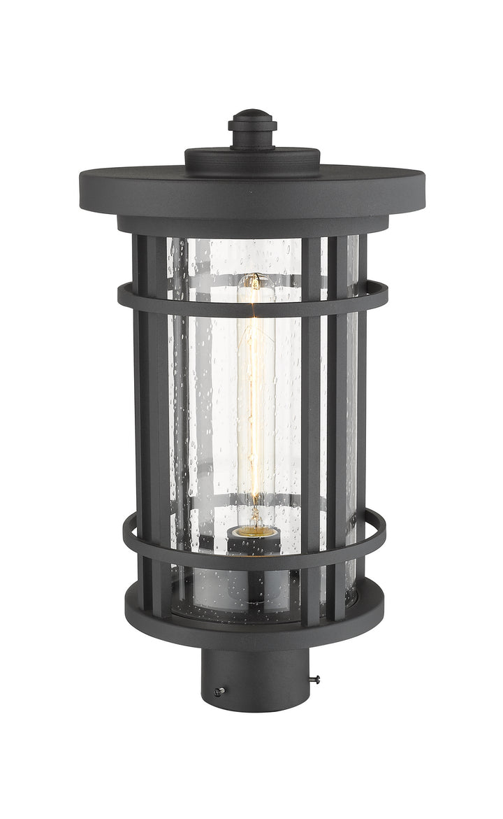 Z-Lite Lighting 570PHB-BK  Jordan Outdoor Black