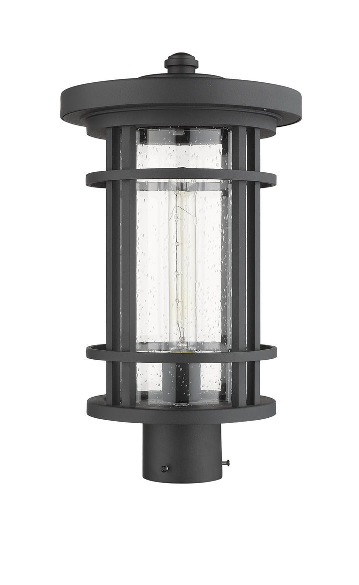 Z-Lite Lighting 570PHB-BK  Jordan Outdoor Black