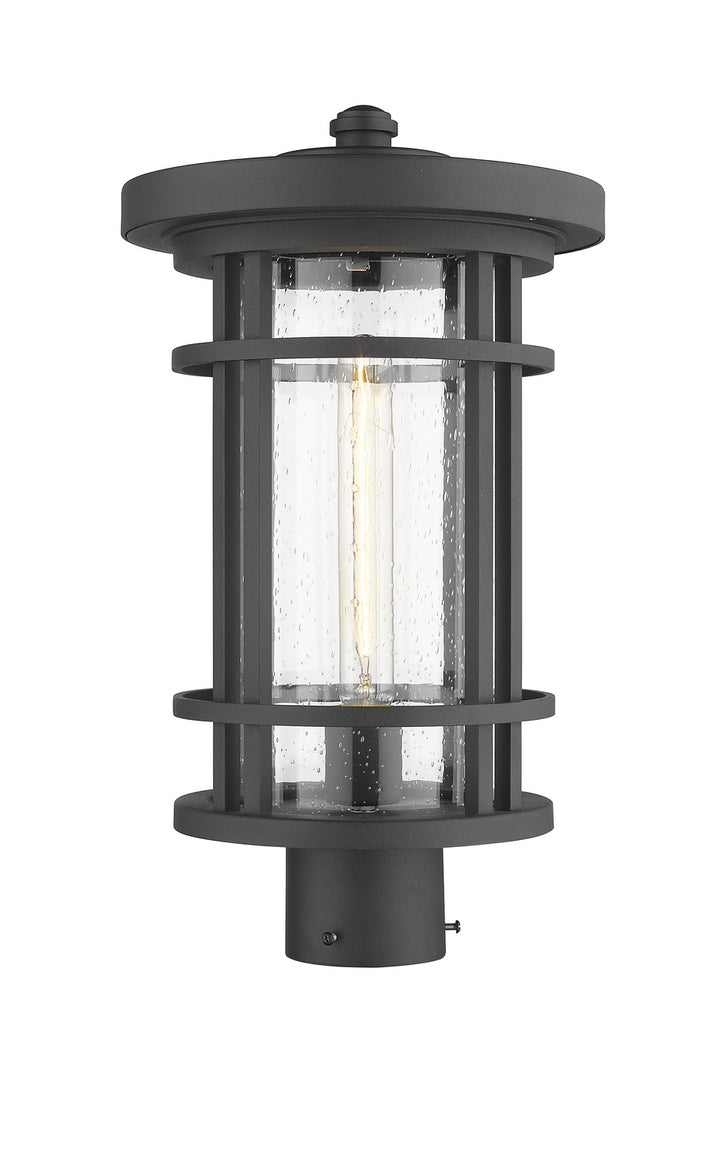 Z-Lite Lighting 570PHB-BK  Jordan Outdoor Black