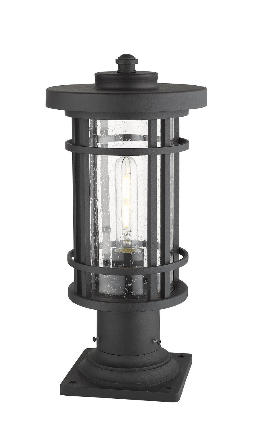 Z-Lite Lighting 570PHM-533PM-BK  Jordan Outdoor Black