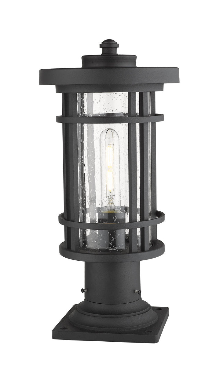 Z-Lite Lighting 570PHM-533PM-BK  Jordan Outdoor Black