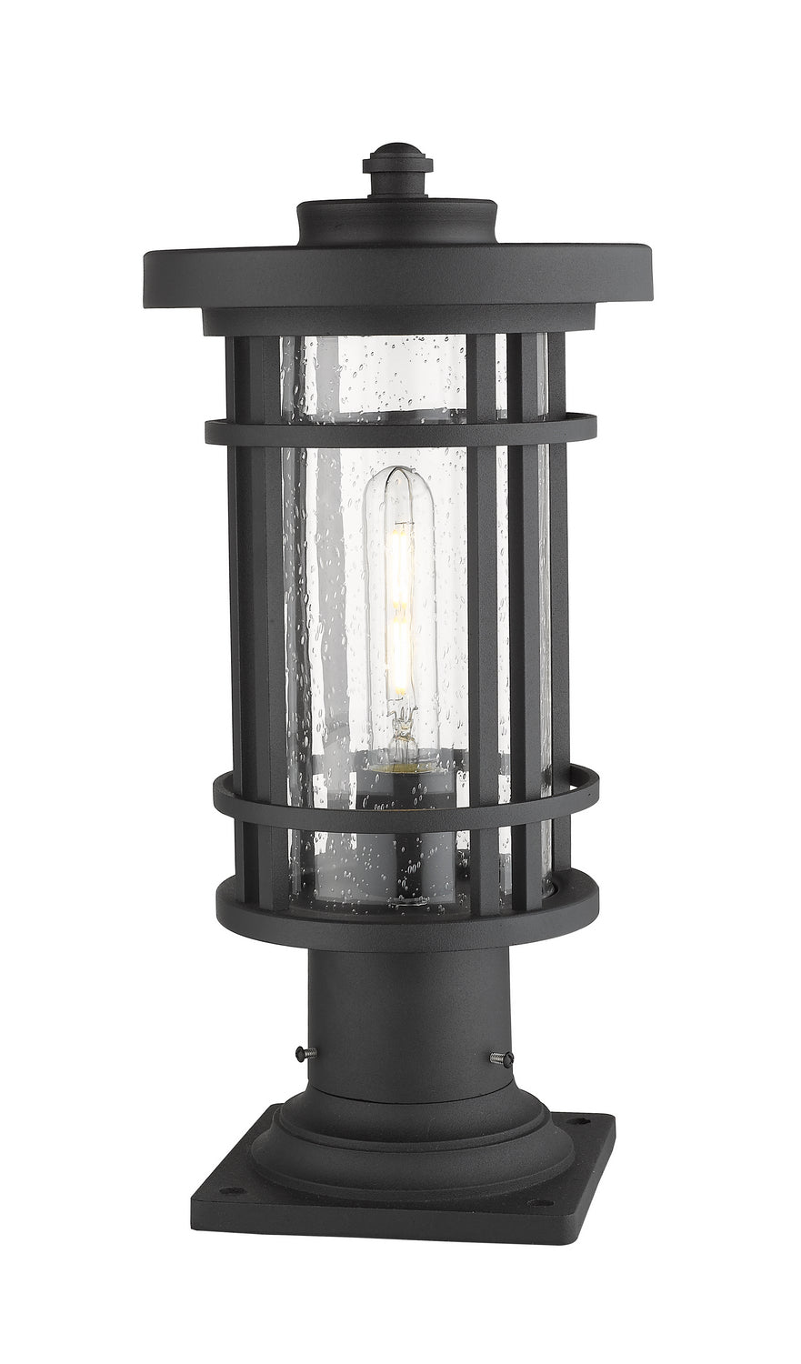 Z-Lite Lighting 570PHM-533PM-BK  Jordan Outdoor Black