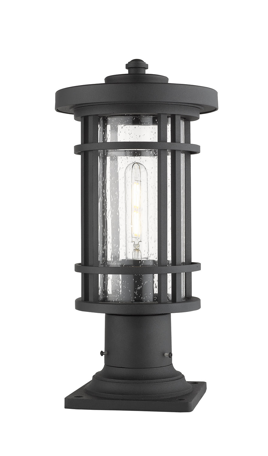Z-Lite Lighting 570PHM-533PM-BK  Jordan Outdoor Black