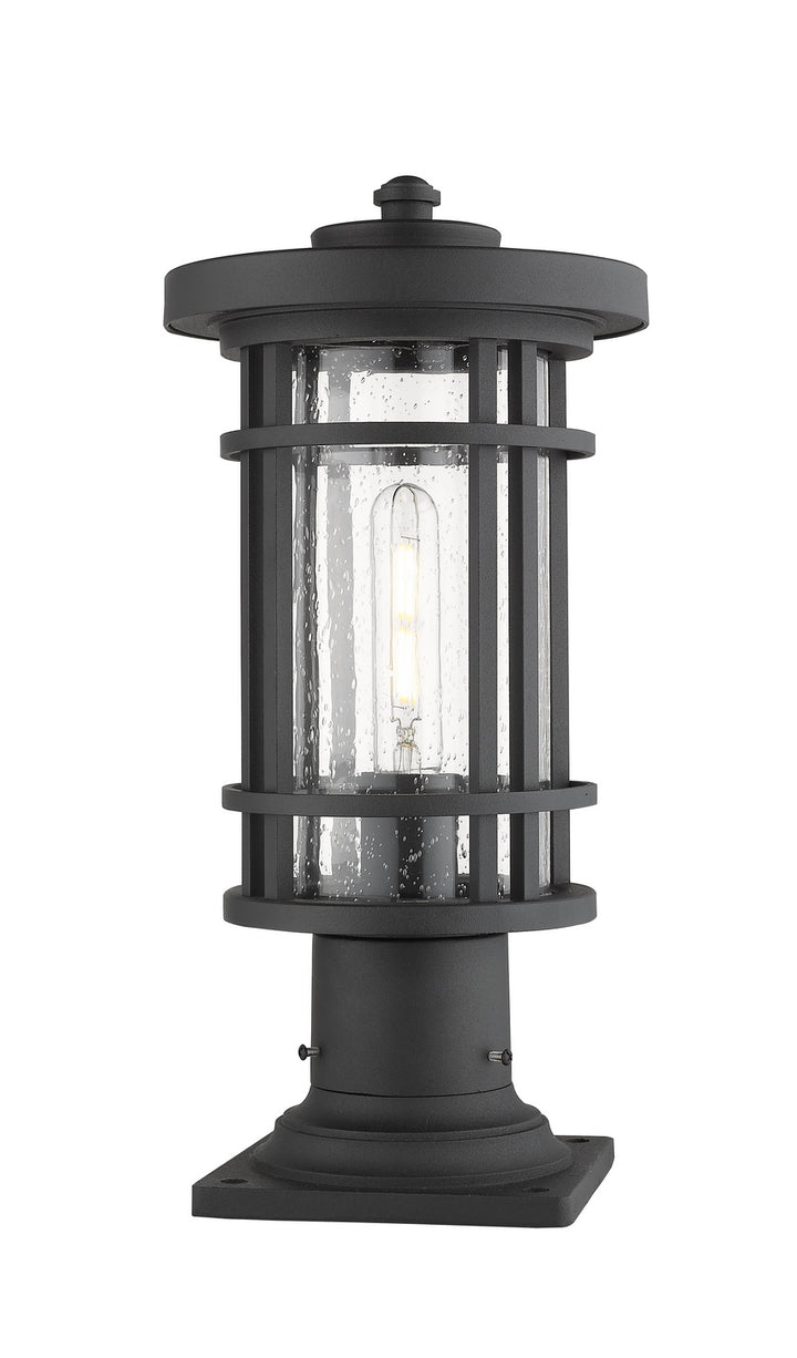 Z-Lite Lighting 570PHM-533PM-BK  Jordan Outdoor Black