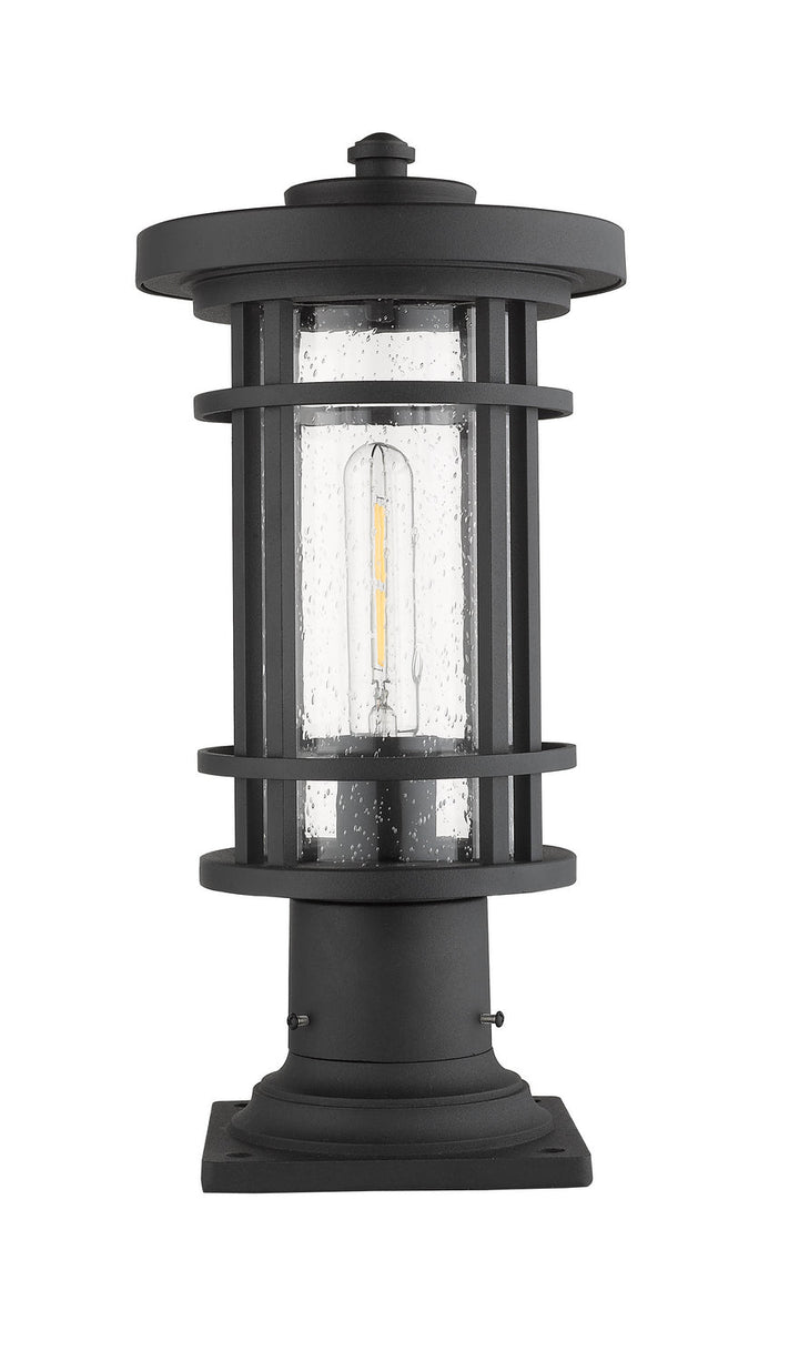 Z-Lite Lighting 570PHM-533PM-BK  Jordan Outdoor Black