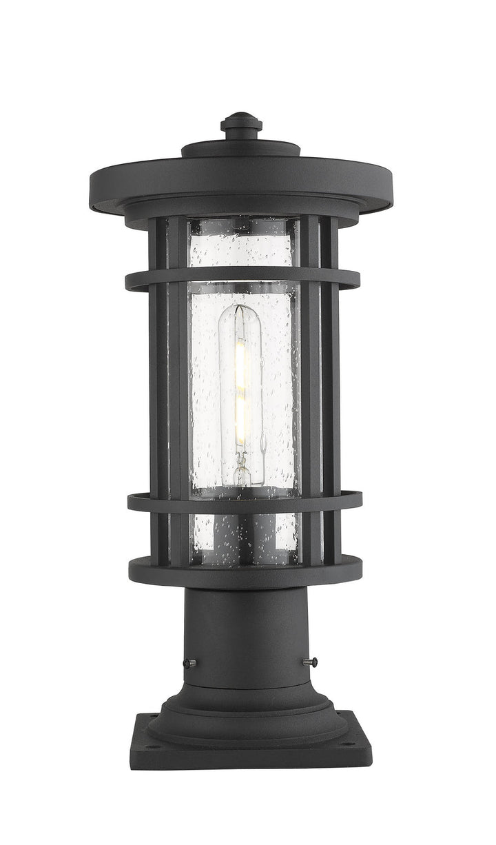 Z-Lite Lighting 570PHM-533PM-BK  Jordan Outdoor Black