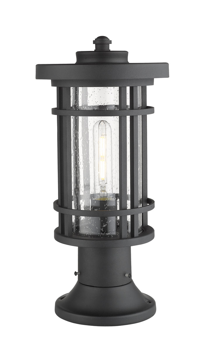 Z-Lite Lighting 570PHM-553PM-BK  Jordan Outdoor Black