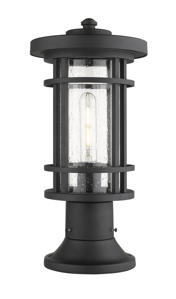 Z-Lite Lighting 570PHM-553PM-BK  Jordan Outdoor Black
