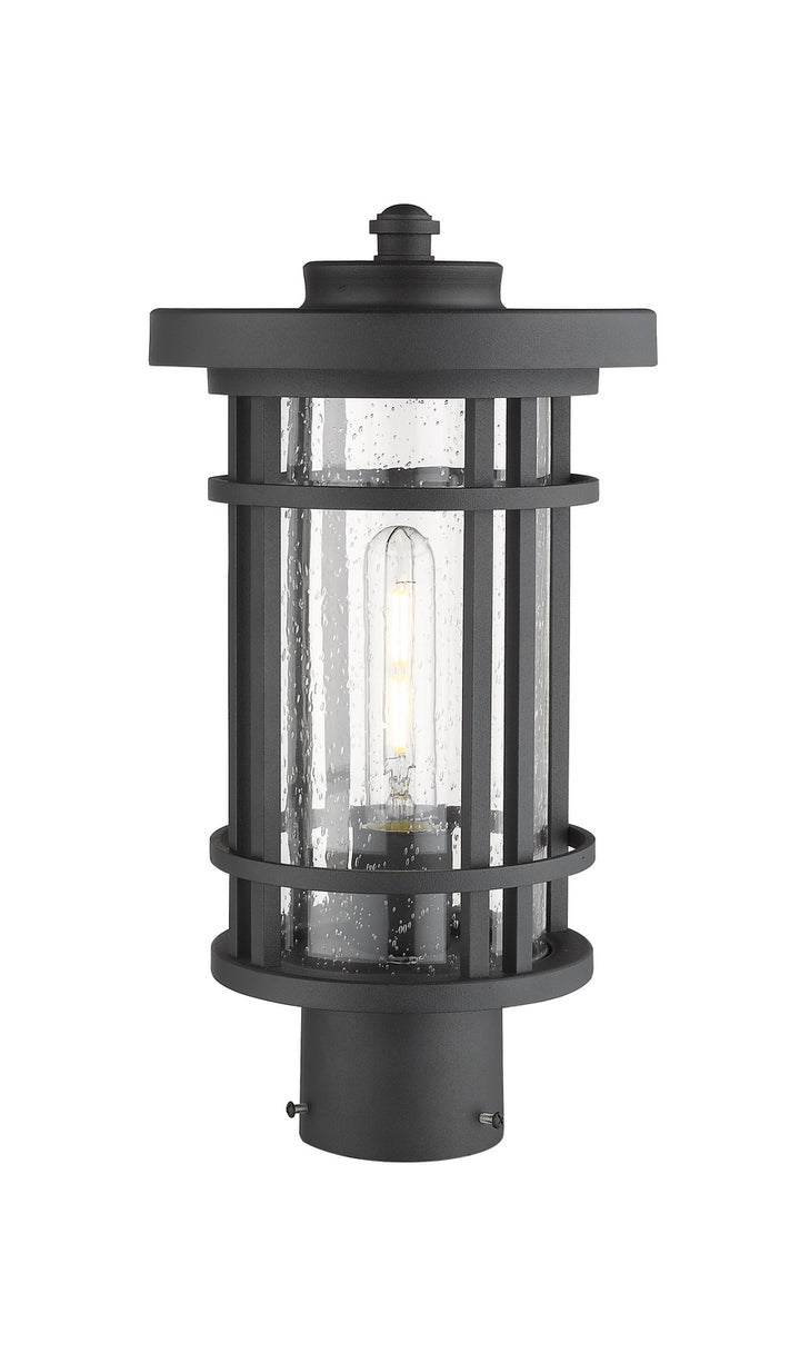 Z-Lite Lighting 570PHM-BK  Jordan Outdoor Black