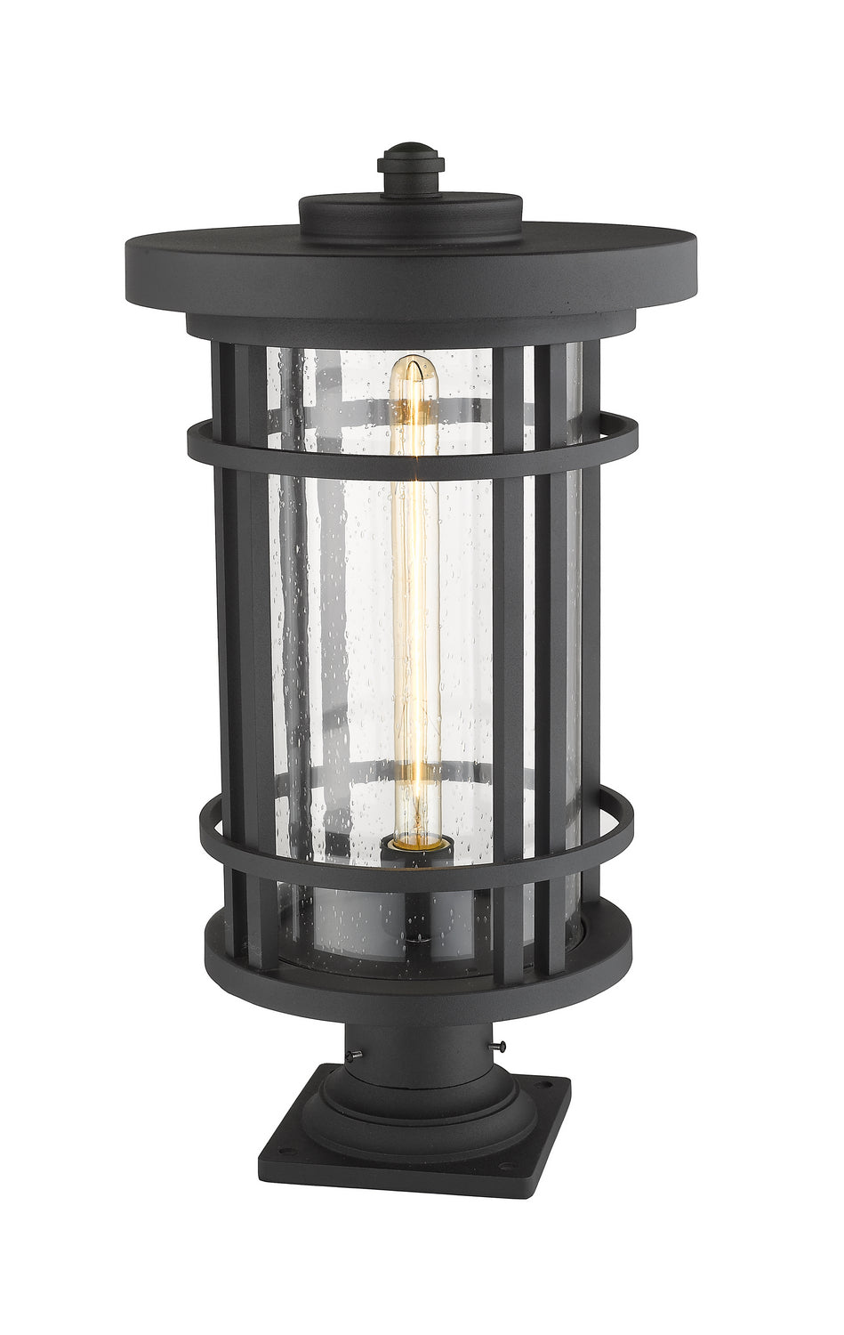 Z-Lite Lighting 570PHXL-533PM-BK  Jordan Outdoor Black