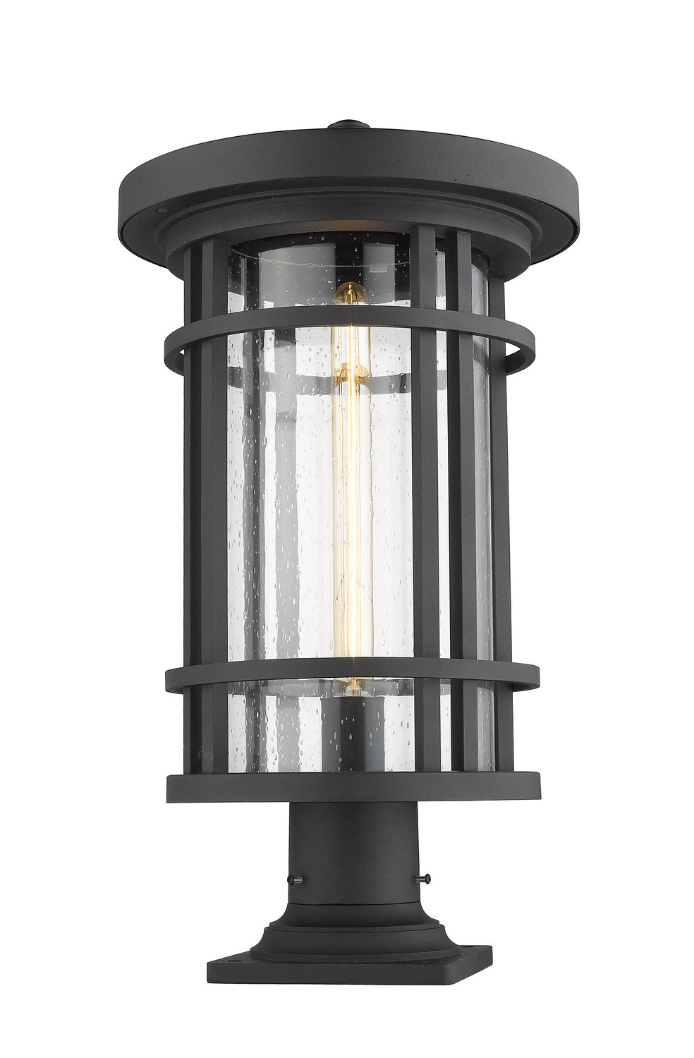 Z-Lite Lighting 570PHXL-533PM-BK  Jordan Outdoor Black