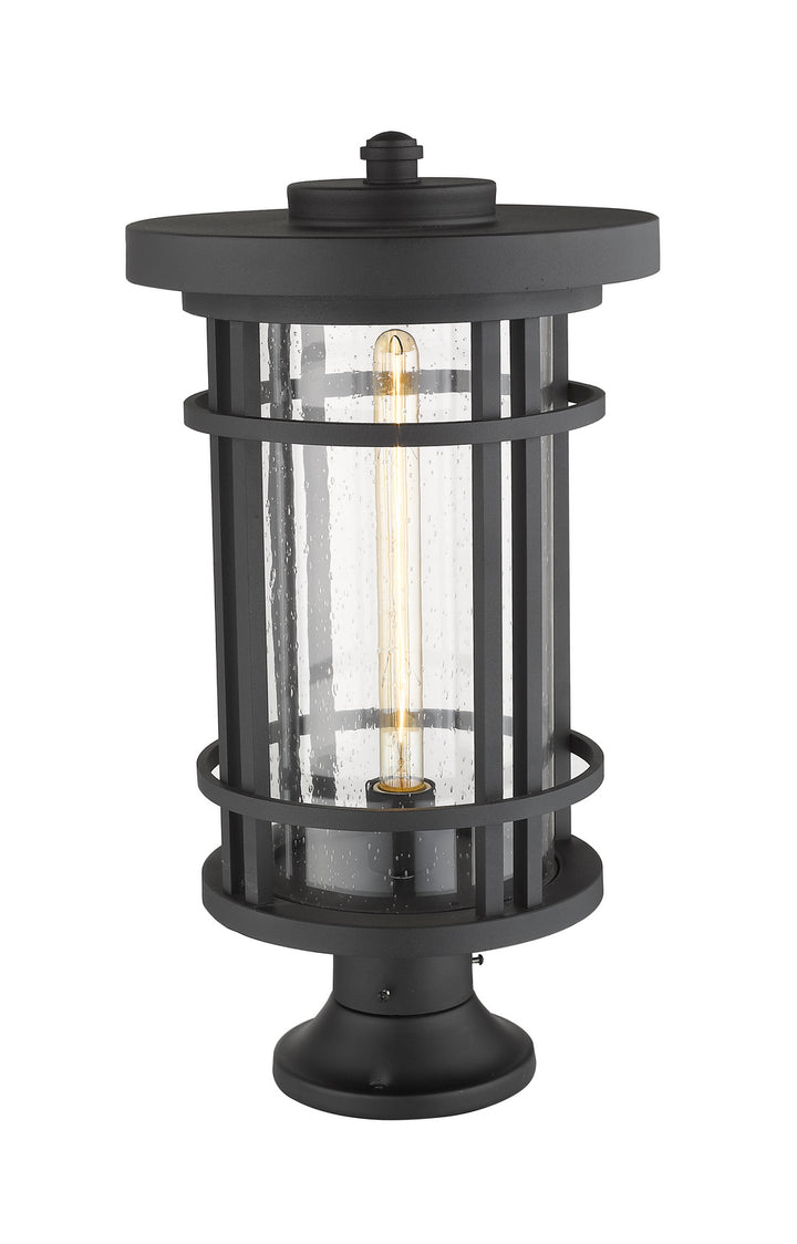 Z-Lite Lighting 570PHXL-553PM-BK  Jordan Outdoor Black