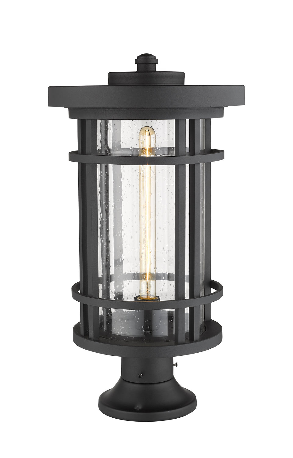 Z-Lite Lighting 570PHXL-553PM-BK  Jordan Outdoor Black