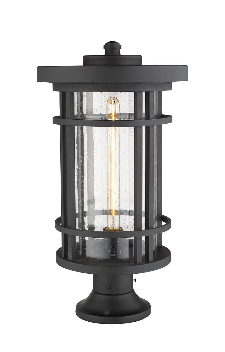 Z-Lite Lighting 570PHXL-553PM-BK  Jordan Outdoor Black