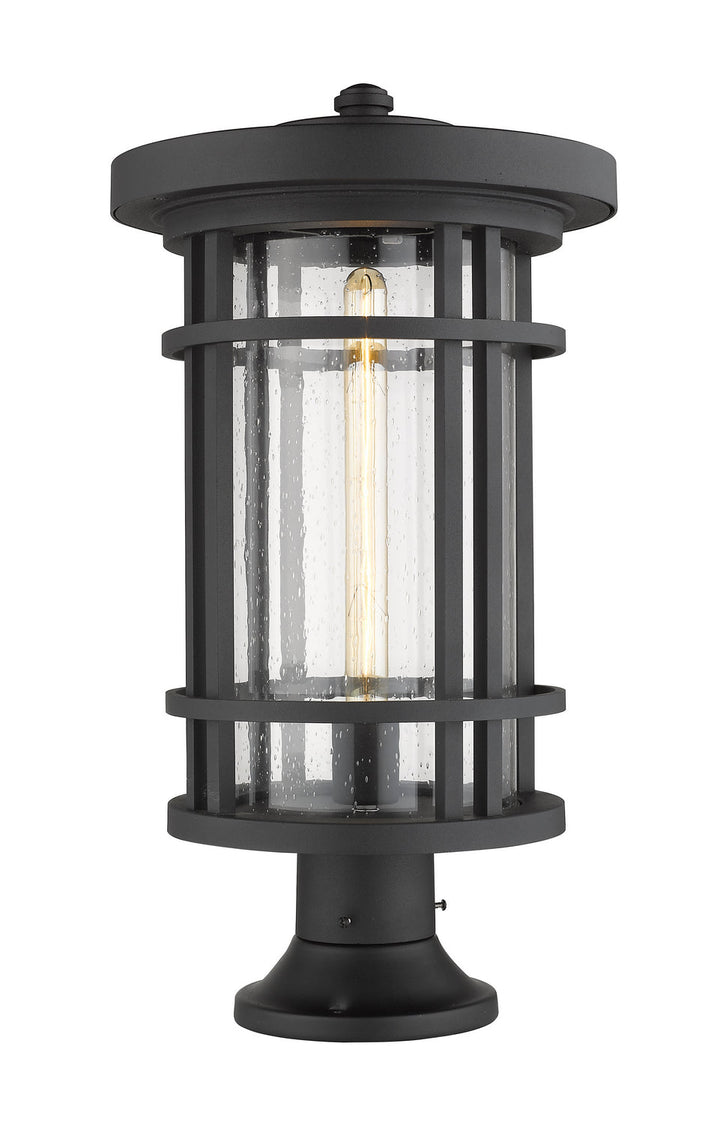 Z-Lite Lighting 570PHXL-553PM-BK  Jordan Outdoor Black
