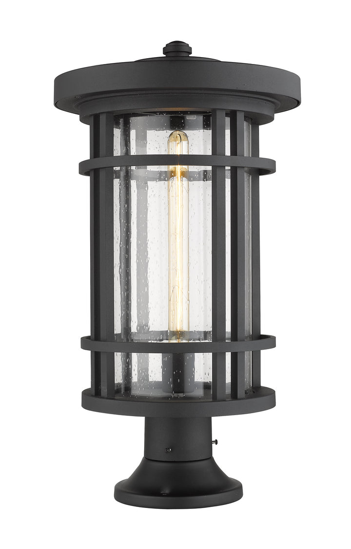 Z-Lite Lighting 570PHXL-553PM-BK  Jordan Outdoor Black