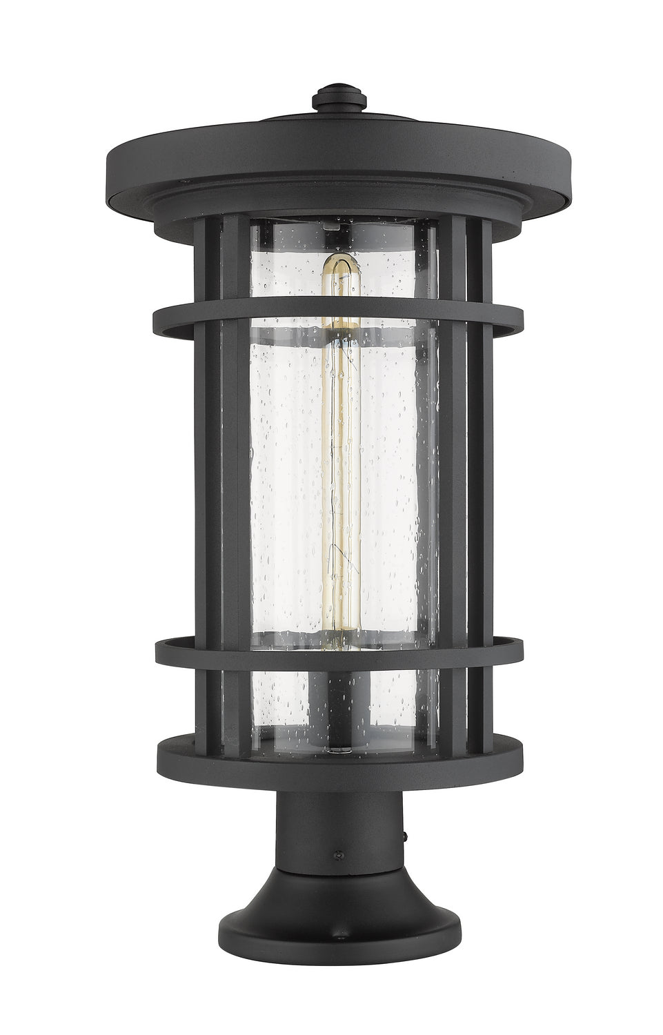 Z-Lite Lighting 570PHXL-553PM-BK  Jordan Outdoor Black