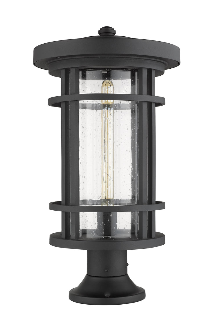 Z-Lite Lighting 570PHXL-553PM-BK  Jordan Outdoor Black