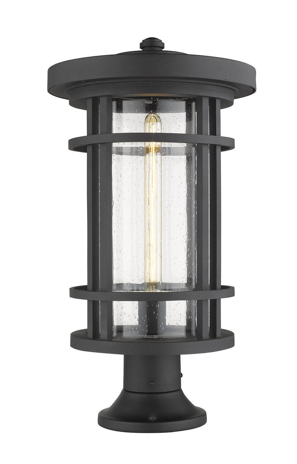 Z-Lite Lighting 570PHXL-553PM-BK  Jordan Outdoor Black
